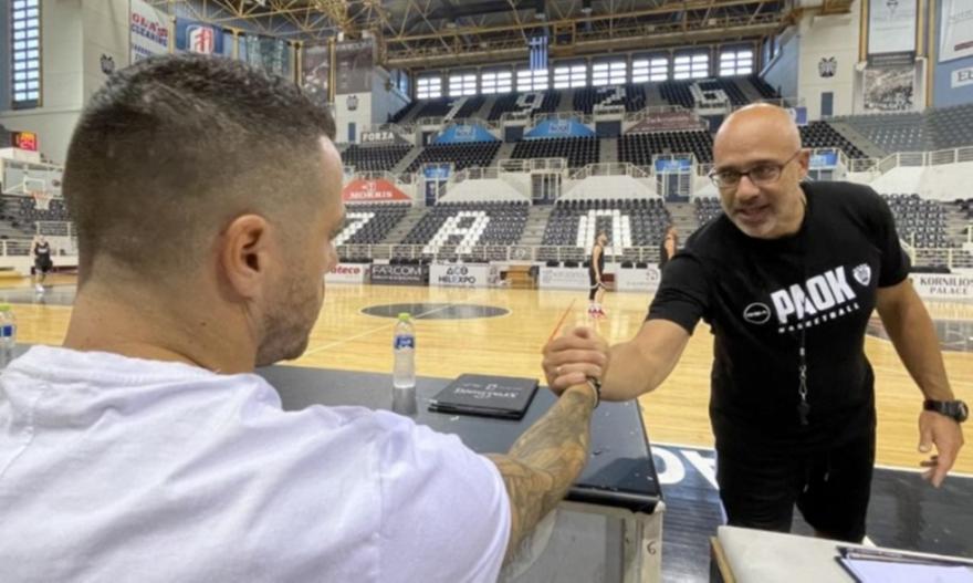 Προπόνηση με Σαλούστρο και… Βιεϊρίνια στον ΠΑΟΚ