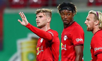 Πρόκριση με οκτάρα για τη Λειψία, χατ-τρικ ο Βέρνερ