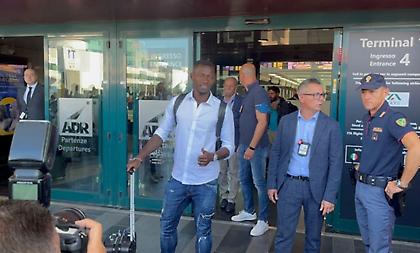 Έφτασε στη Ρώμη ο Μαντί Καμαρά