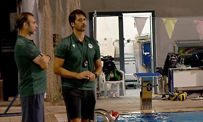 Πρώτη προπόνηση της εποχής Μάζη για την ομάδα πόλο του Παναθηναϊκού