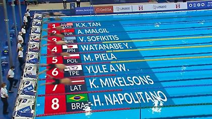 Εκτός τελικού των 200μ. μικτή ατομική ο Σοφικίτης