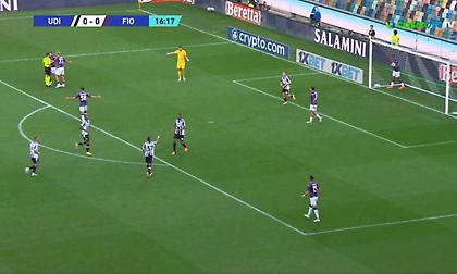 Τα highlights από τη νίκη της Ουντινέζε επί της Φιορεντίνα