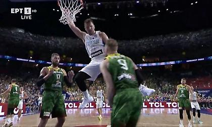 «Χόρεψε» τον Μπραζντέικις και κάρφωσε στο… πρόσωπό του ο Ντόντσιτς!