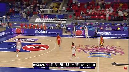 Το buzzer beater του Κορκμάζ από το κέντρο