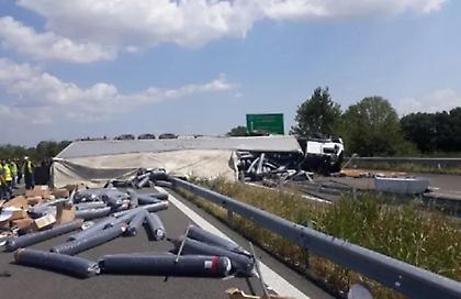 Τραγωδία με νεκρό οδηγό νταλίκας στην Κομοτηνή - Έχασε τον έλεγχο και ανατράπηκε