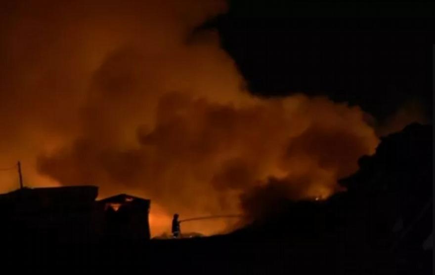 Θεσσαλονίκη: Υπό έλεγχο η φωτιά σε χωματερή στον Εύοσμο