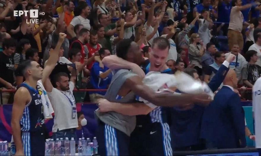 Αντετοκούνμπο: Ο έξαλλος πανηγυρισμός του Θανάση