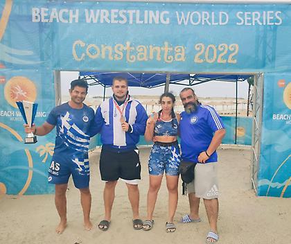 Διπλή τεράστια επιτυχία με Γκίρνη και Τζιανακοπούλου στο Παγκόσμιο πρωτάθλημα Πάλης στην Αμμο U20