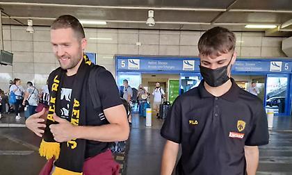 Έφτασε στην Αθήνα για την ΑΕΚ ο Στρέλνιεκς