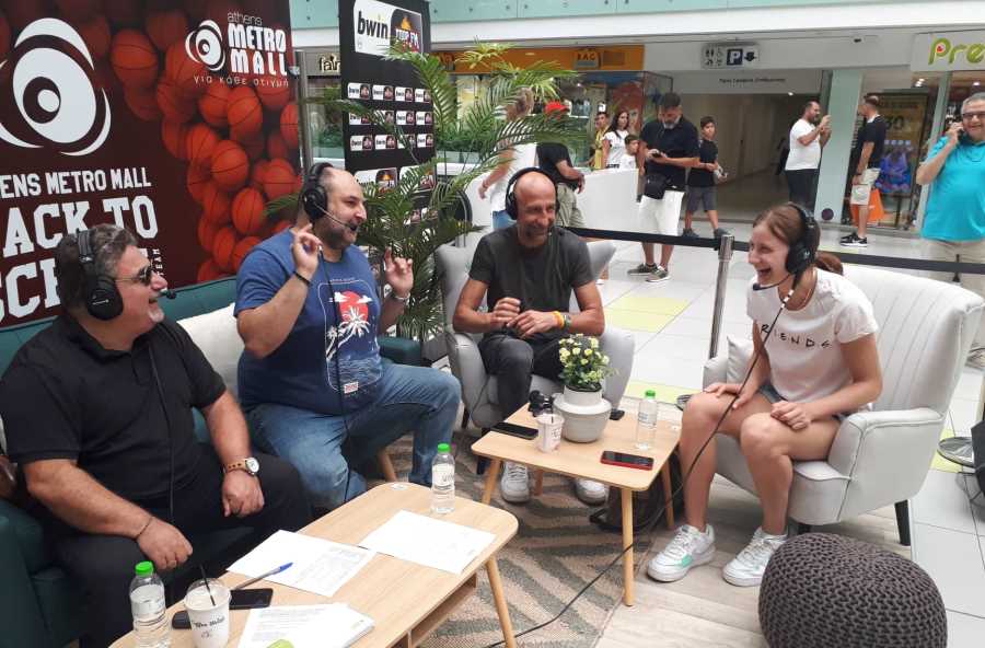 bwinΣΠΟΡ FM: Το event στο Athens Metro Mall