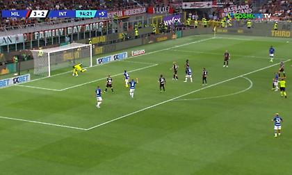 Γλύτωσε το έμφραγμα στα τελευταία δευτερόλεπτα του ντέρμπι η Μίλαν
