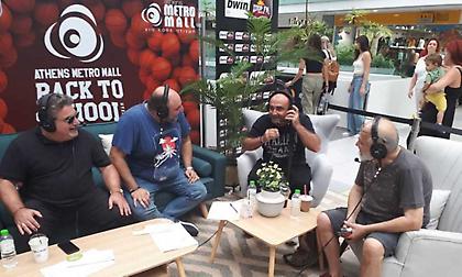 Ομηρικές μπασκετικές μάχες, δώρα και… φουλ bwinΣΠΟΡ FM στο Athens Metro Mall!