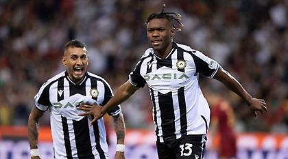 «Κέρασε» τεσσάρα τη Ρόμα η Ουντινέζε!