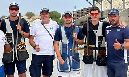 «Χάλκινη» η Εθνική σκητ εφήβων στο Ευρωπαϊκό σκοποβολής