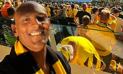 Στο γήπεδο και με κασκόλ Ντόρτμουντ ο Αλέ