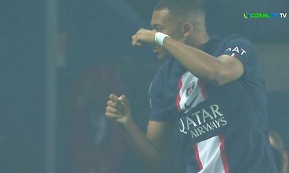 Απίστευτη ασίστ του Νεϊμάρ για το 1-0 του Εμπαμπέ