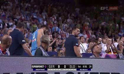 Γερμανία-Σλοβενία: Τραυματίστηκε στο… τζάμπολ ο Τόμπι!