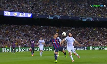 Γκολάρα από απίθανη συνεργασία Ντεμπελέ-Φεράν για Μπαρτσελόνα