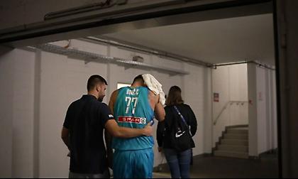 Γαλλία-Σλοβενία: Τραυματίστηκε στο κεφάλι ο Ντόντσιτς