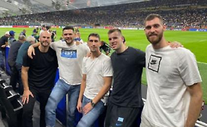 Στο «Μεάτσα» για το Ίντερ-Μπάγερν η… μισή Εθνική μπάσκετ