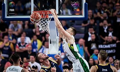 Τα στιγμιότυπα από την αναμέτρηση της Λιθουανίας με τη Βοσνία