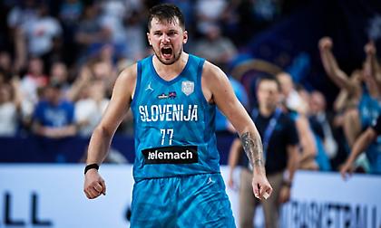 Τα highlights από τη νίκη της Σλοβενίας επί της Γαλλίας στην ιστορική βραδιά του Ντόντσιτς