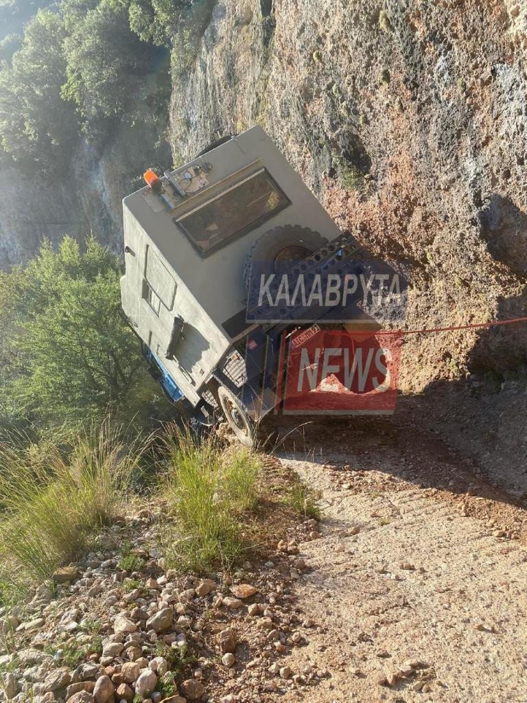 Καλάβρυτα: Το GPS τους οδήγησε σε γκρεμό
