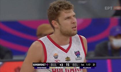 Φουριόζος Βεζένκοφ, ξεκίνησε με 2 τρίποντα κόντρα στο Βέλγιο!