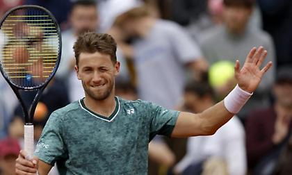 Στα ημιτελικά του US Open Ρουντ, Ζαμπέρ