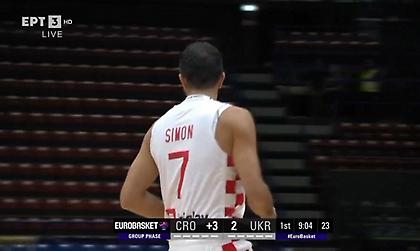 «Γιο-γιο» έκανε τον αντίπαλό του ο Σίμον, απίθανη κυκλοφορία από τους Κροάτες