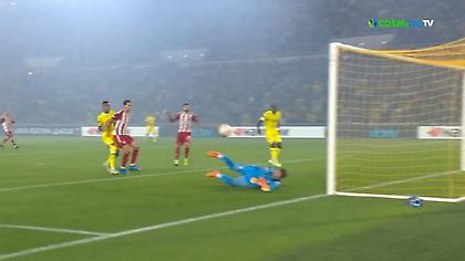 Διπλό «στοπ» του Βατσλίκ στο πρώτο δίλεπτο