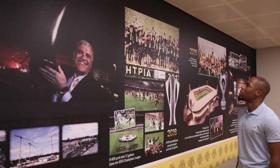 ΑΕΚ: Οι πρώτες εικόνες του Σιντιμπέ με τα κιτρινόμαυρα