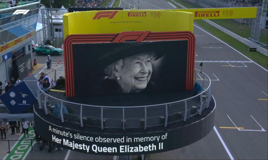 Formula 1 : Μαύρα περιβραχιόνια για την Βασίλισσα Ελισάβετ