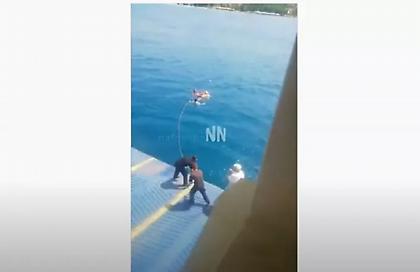 Ρίο – Αντίρριο: 2 γυναίκες παρασύρθηκαν από θαλάσσια ρεύματα: Καρέ-καρέ η διάσωση