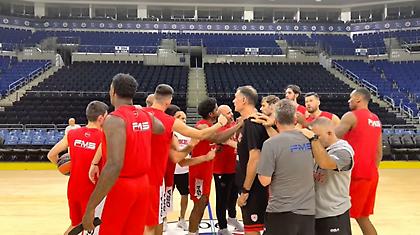 Το «Ολυμπιακός» μέσα στο Ulker Sports Arena