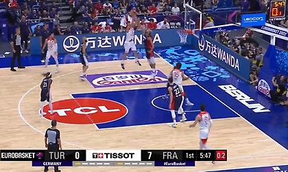 Το buzzer beater του Σενγκούν στο Τουρκία-Γαλλία