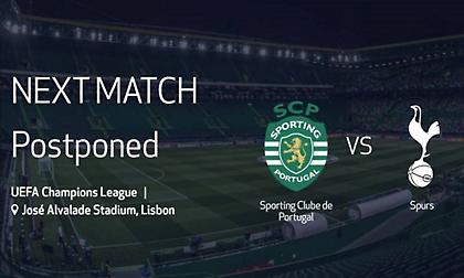 H Tότεναμ ανακοίνωσε την αναβολή του αγώνα με τη Σπόρτινγκ και μετά το πήρε πίσω!