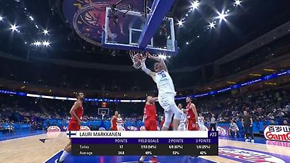 Τα... καλύτερα του Μάρκανεν στο πρώτο ημιχρονο του Φινλανδία-Κροατία