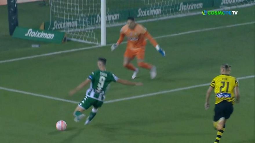 Πρώτη μεγάλη ευκαιρία για Παναθηναϊκό, ο Στάνκοβιτς σταμάτησε τον Σπόραρ σε τετ α τετ