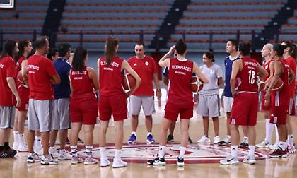Τα φιλικά του μπάσκετ γυναικών του Ολυμπιακού