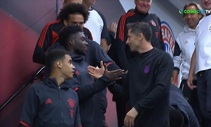 Ο Λεβαντόφσκι τα είπε με τους παλιούς συμπαίκτες του πριν το Μπάγερν-Μπαρτσελόνα