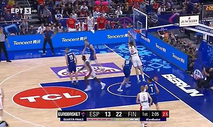 Πήρε τον διάδρομο και... κατεδάφισε την μπασκέτα ο Χουάντσο Ερνάνγκομεθ