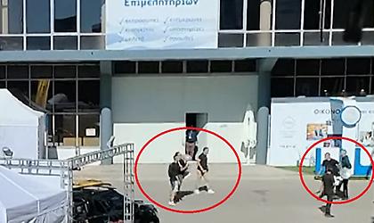 Οπαδοί ΠΑΟΚ και Άρη στο αιματηρό επεισόδιο της ΔΕΘ - Δείτε βίντεο από τη συμπλοκή