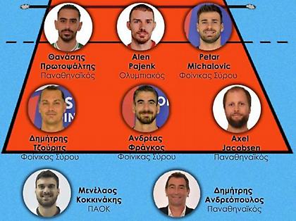 Οι κορυφαίοι της περυσινής Volley League ανδρών