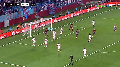 Άνοιξε το σκορ για την Τράμπζονσπορ ο Χάμσικ