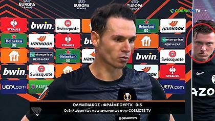 Σκιαχτήκαμε: Ο Γκρέγκοριτς... παραμόνευε όσο έκανε δηλώσεις ο Χέφλερ