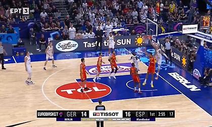 Καρφωματάρα με το ένα χέρι από τον Τάις!