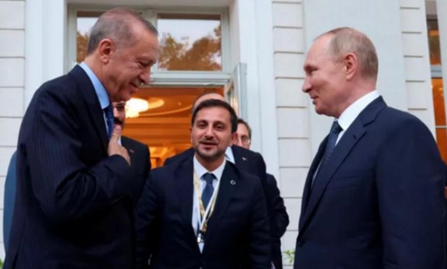 Πούτιν: Αγκαζέ με Ερντογάν