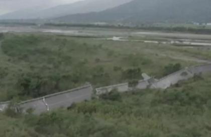 Σεισμός στην Ταϊβάν: Απόκοσμες εικόνες - Βίντεο από drone δείχνει γκρεμισμένη γέφυρα