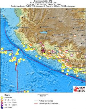 Μεξικό: Σεισμός 7,4 Ρίχτερ